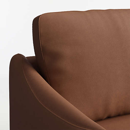 Cosgrove Leather 2-Piece Sectional Sofa with Chaise Lounge