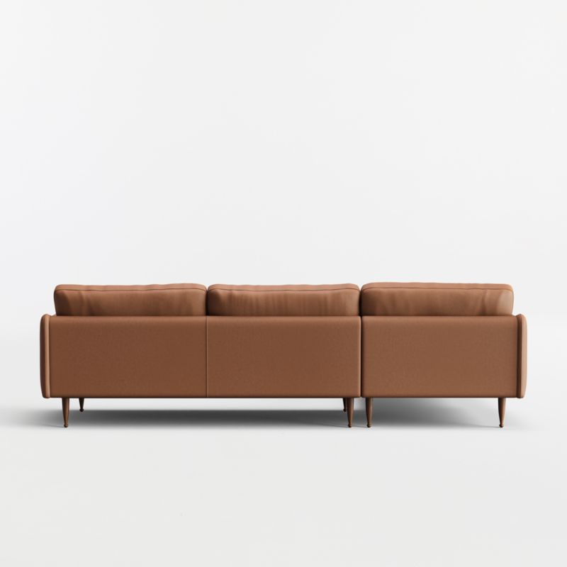 View Cosgrove Leather 2-Piece Sectional Sofa with Chaise Lounge - image 7 of 7