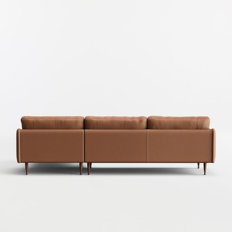 View Cosgrove Leather 2-Piece Sectional Sofa with Chaise Lounge - image 6 of 6