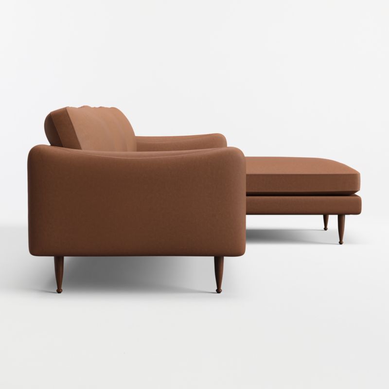 View Cosgrove Leather 2-Piece Sectional Sofa with Chaise Lounge - image 5 of 6