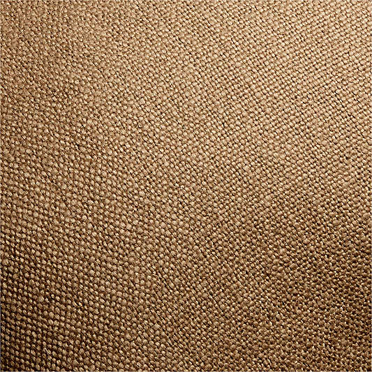 Casual Textured Fringe 23"x23" Camel Tan Throw Pillow Cover
