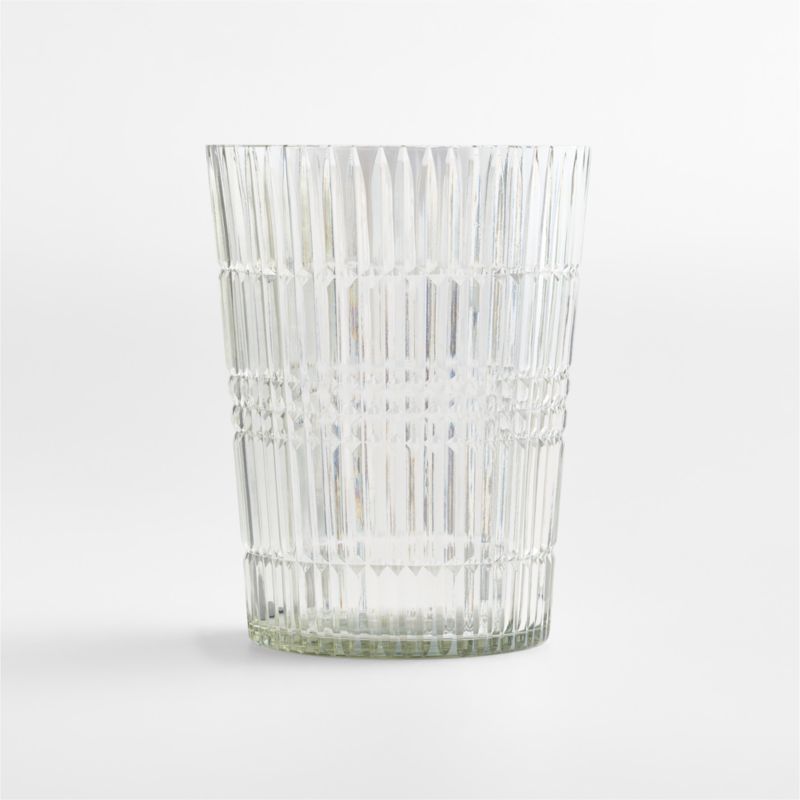 Elegant Cut Glass Medium Hurricane 7.5" - image 4 of 5