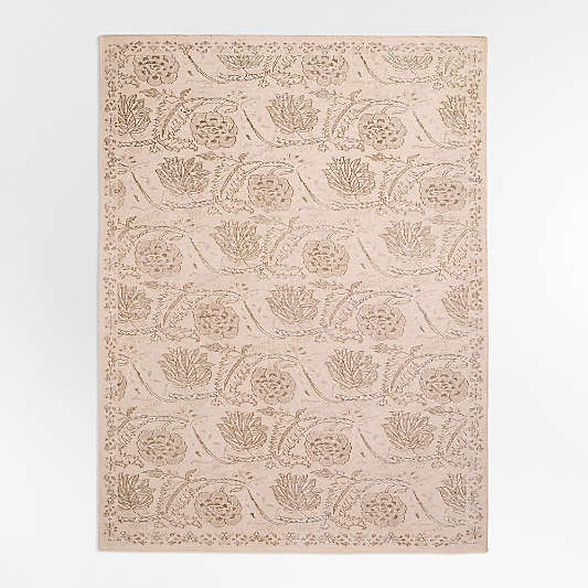 Coates Performance Traditional Handknotted Beige Rug