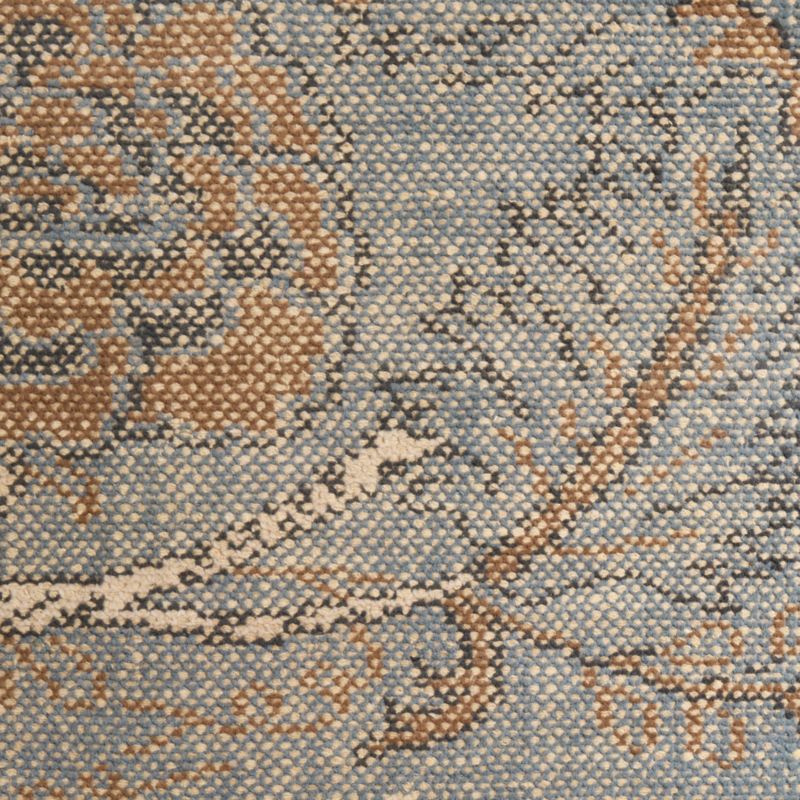 Coates Performance Traditional Handknotted Blue Area Rug 6'x9' - image 1 of 5