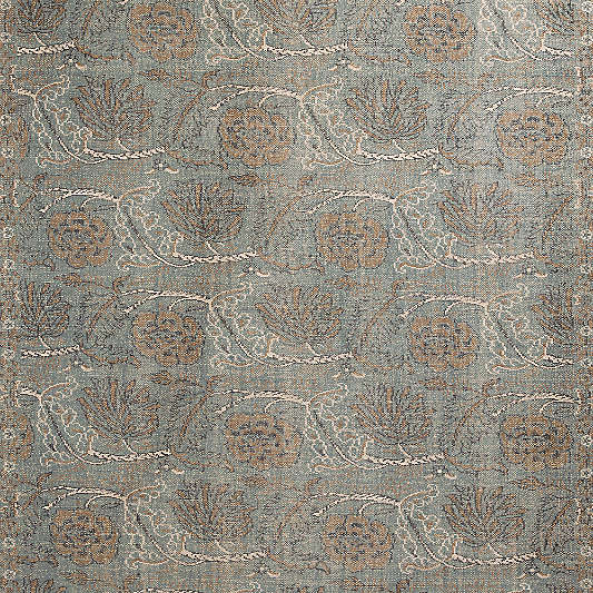 Coates Performance Traditional Handknotted Blue Rug