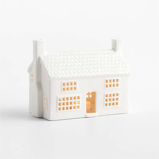 Cotswold Village Ceramic White Inn