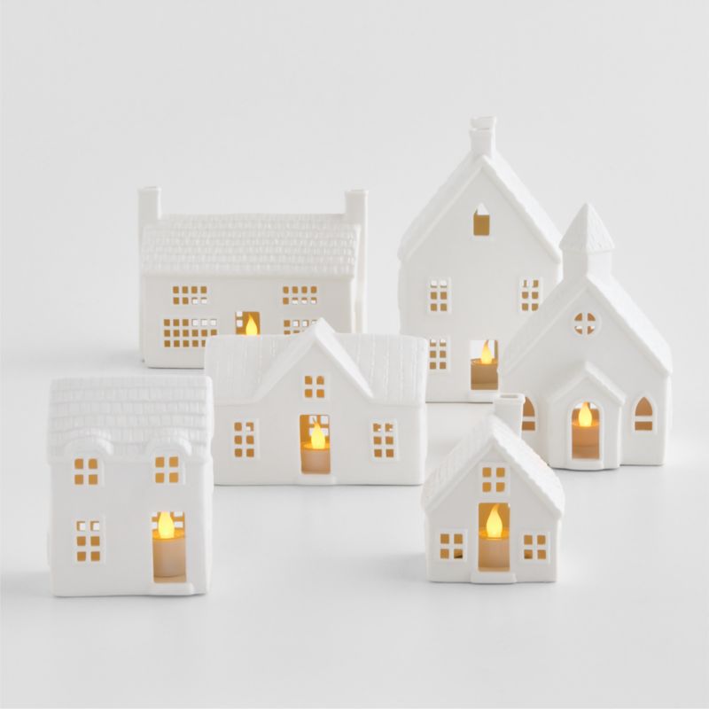 Cotswold Village Ceramic White Church - image 2 of 5