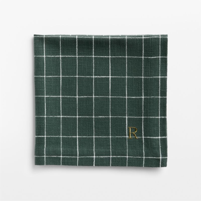 Cotswold Green Plaid Napkins, Set of 4 - image 2 of 4