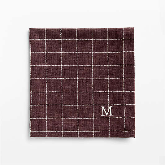 Cotswold Red Plaid Napkins, Set of 4