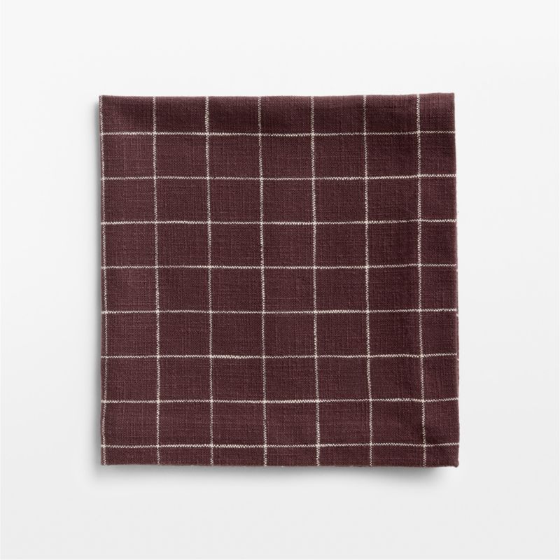 Cotswold Red Plaid Napkins, Set of 4 - image 3 of 4