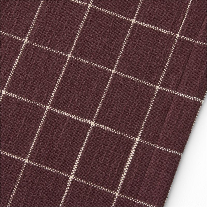 Cotswold Red Plaid 108" Table Runner - image 1 of 2