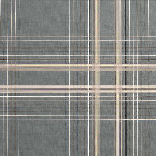 Cotswold Blue Plaid Wallpaper