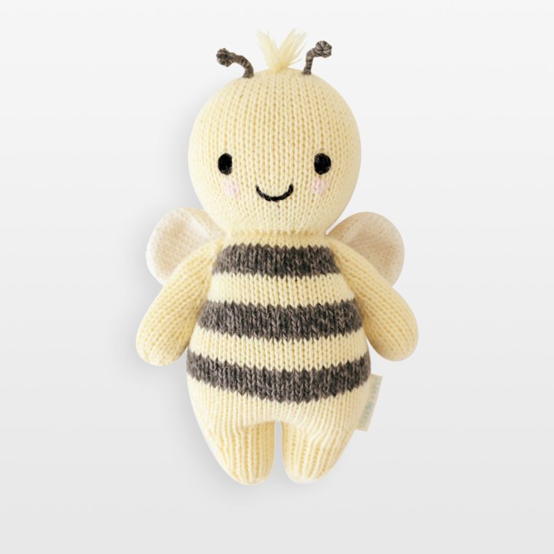 Cuddle+Kind Baby Bee Yarn Doll - image 0 of 3