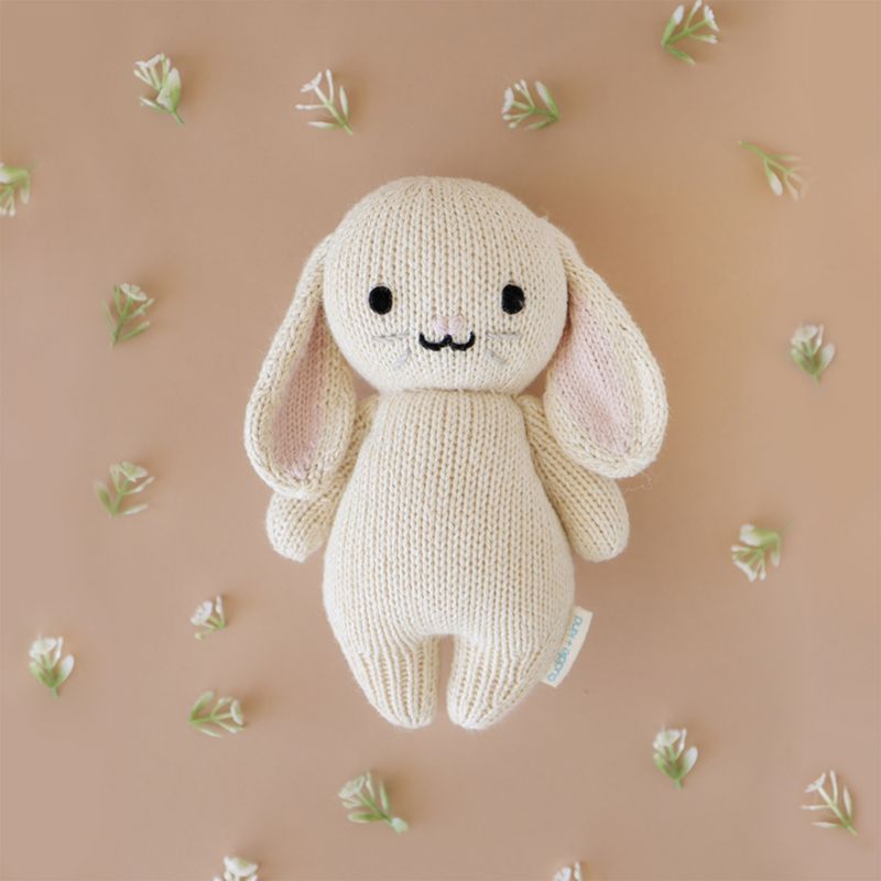 Cuddle+Kind Baby Bunny Yarn Doll - image 1 of 4