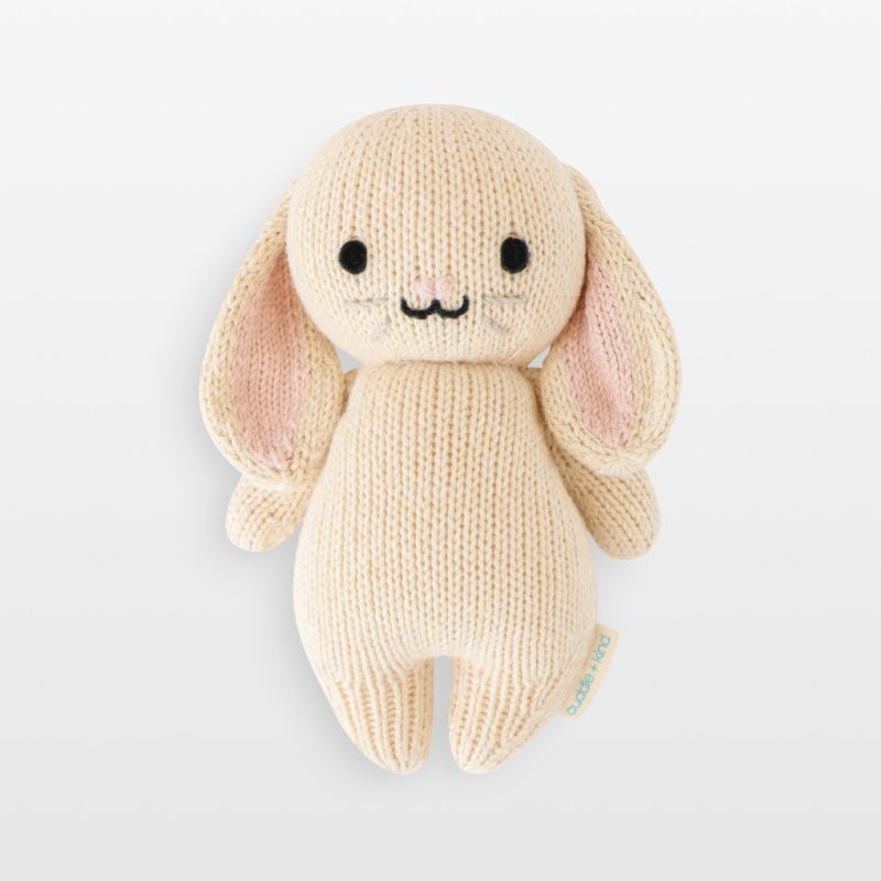 Cuddle+Kind Baby Bunny Yarn Doll - image 0 of 4