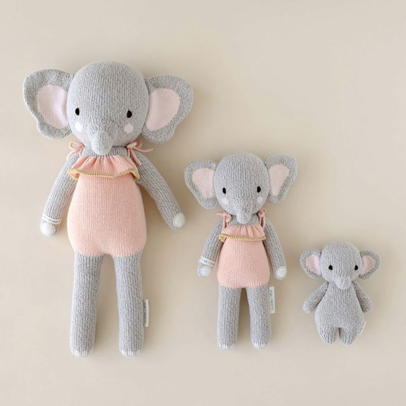 Cuddle+Kind Baby Elephant Yarn Doll - image 7 of 11