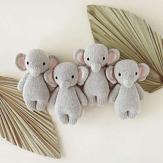 Cuddle+Kind Baby Elephant Yarn Doll