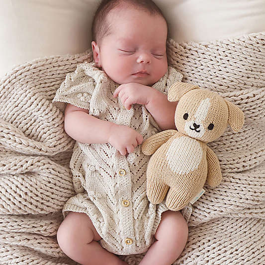 Cuddle+Kind Baby Puppy Yarn Doll