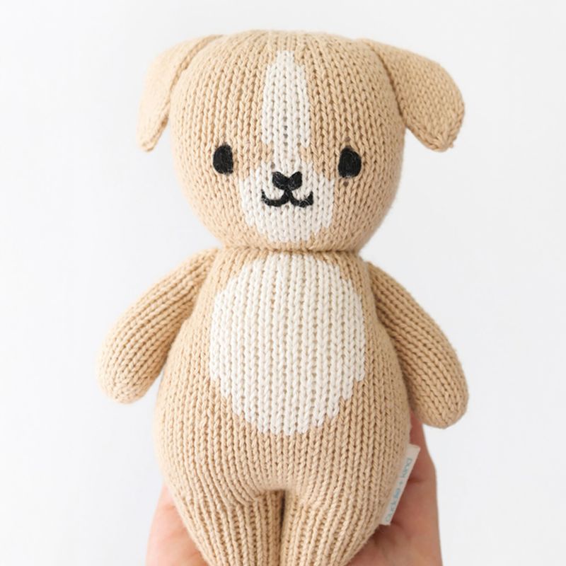 Cuddle+Kind Baby Puppy Yarn Doll - image 1 of 11