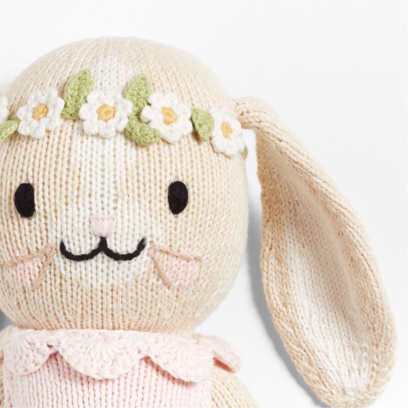 Cuddle+Kind Hannah Bunny Yarn Doll - image 5 of 12