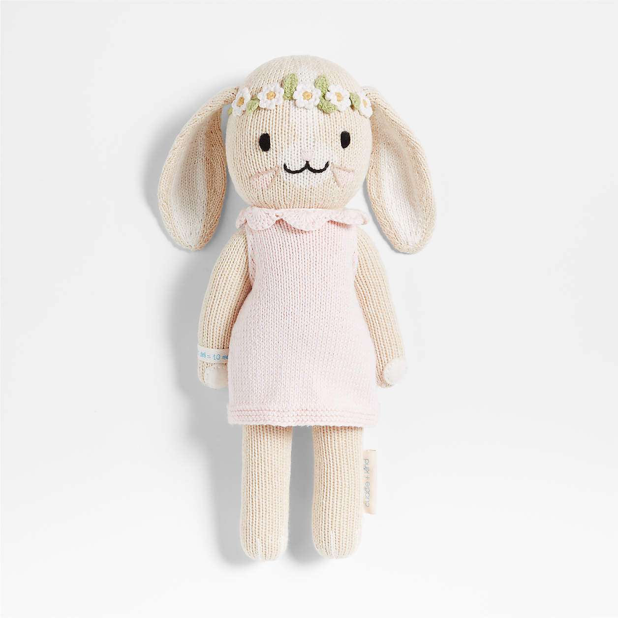 Cuddle+Kind Hannah Bunny Yarn Doll Crate & Kids