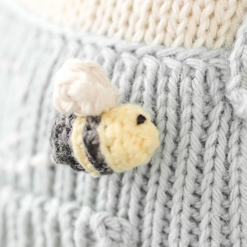 Cuddle+Kind Little Charlie Honey Bear Yarn Doll - image 7 of 10