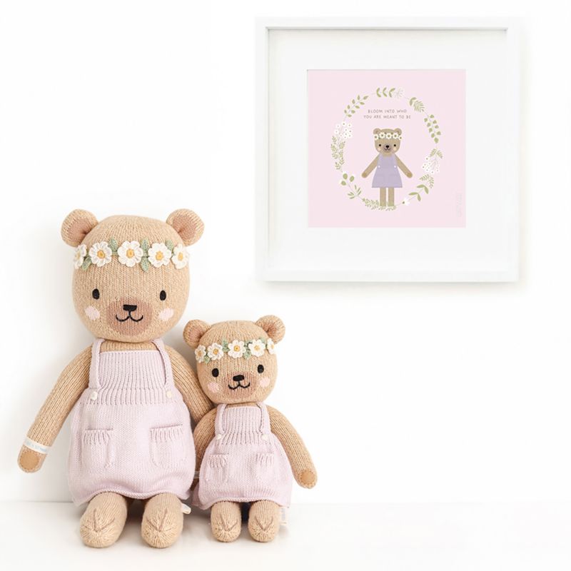 Cuddle+Kind Little Olivia Honey Bear Yarn Doll - image 3 of 12