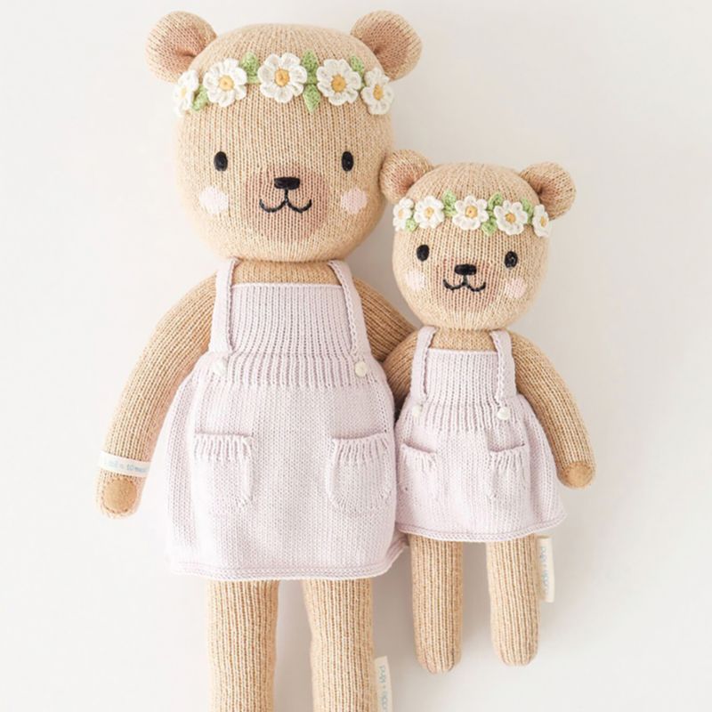 Cuddle+Kind Little Olivia Honey Bear Yarn Doll - image 7 of 12