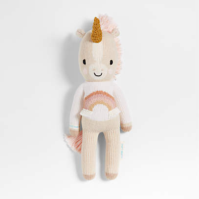 Cuddle+Kind Zara Unicorn Yarn Doll + Reviews | Crate & Kids