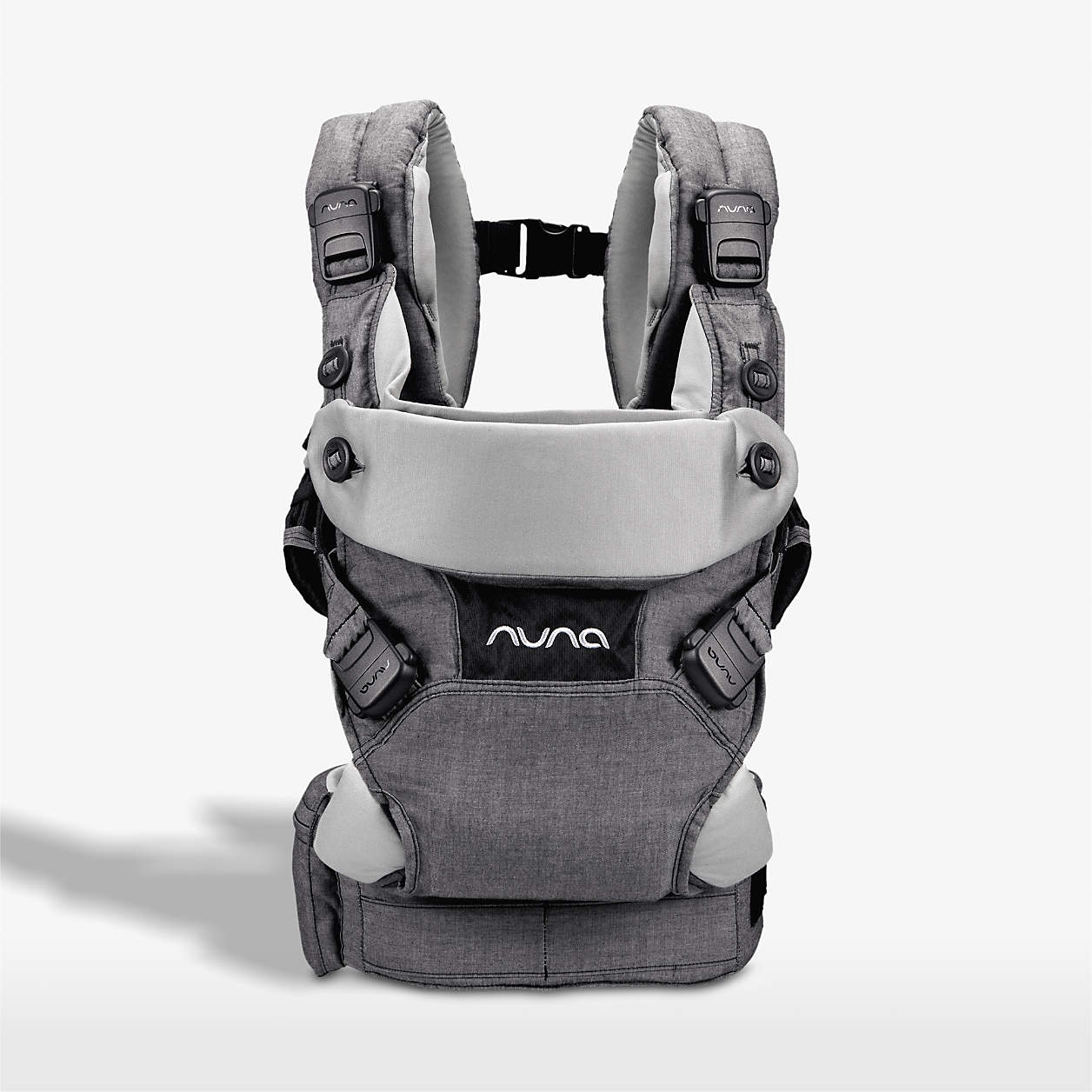 Nuna cudl 4in1 Softened Shadow Grey Baby Carrier + Reviews Crate & Kids