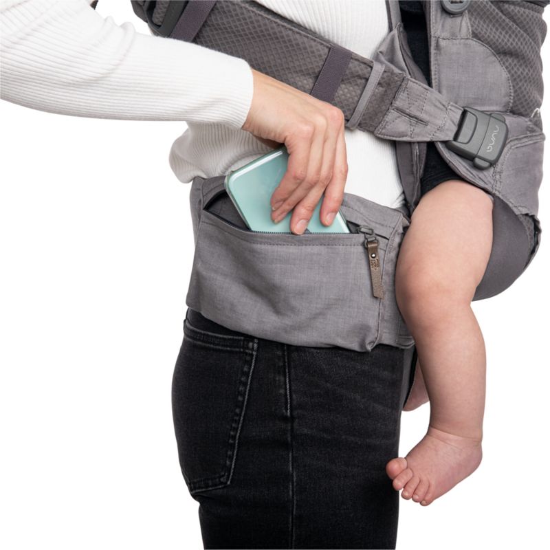 Nuna cudl™ 4-in-1 Softened Thunder Grey Baby Carrier - image 5 of 8