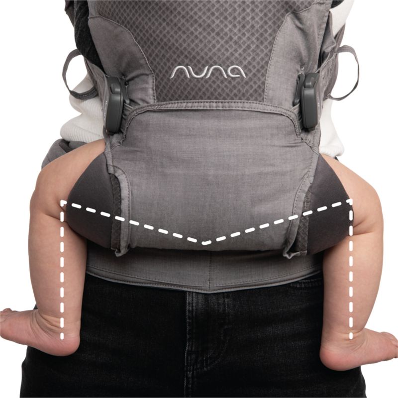 Nuna cudl™ 4-in-1 Softened Thunder Grey Baby Carrier - image 4 of 8