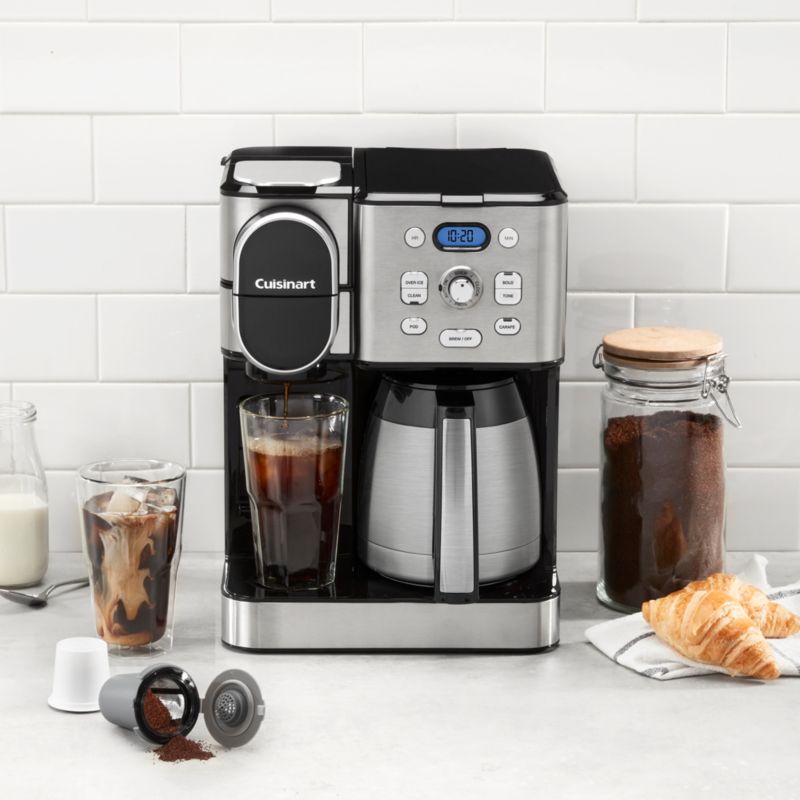 Cuisinart 10-Cup Thermal Drip & Single-Serve Coffee Maker + Reviews ...