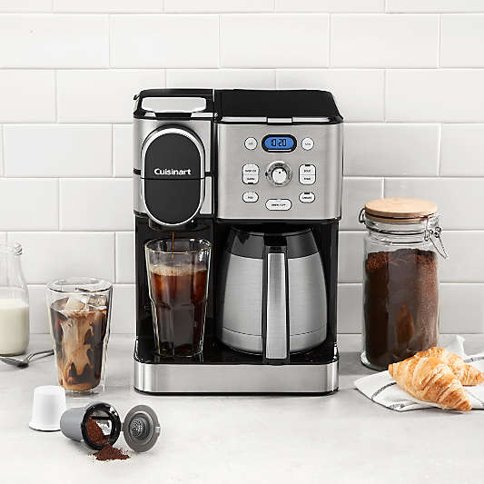 Cuisinart ® 10-Cup Thermal Drip & Single-Serve Coffee Maker