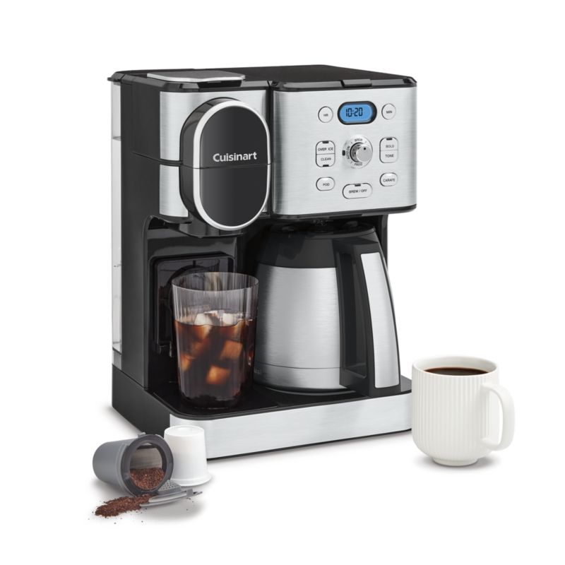 Cuisinart 10-Cup Thermal Drip & Single-Serve Coffee Maker + Reviews ...