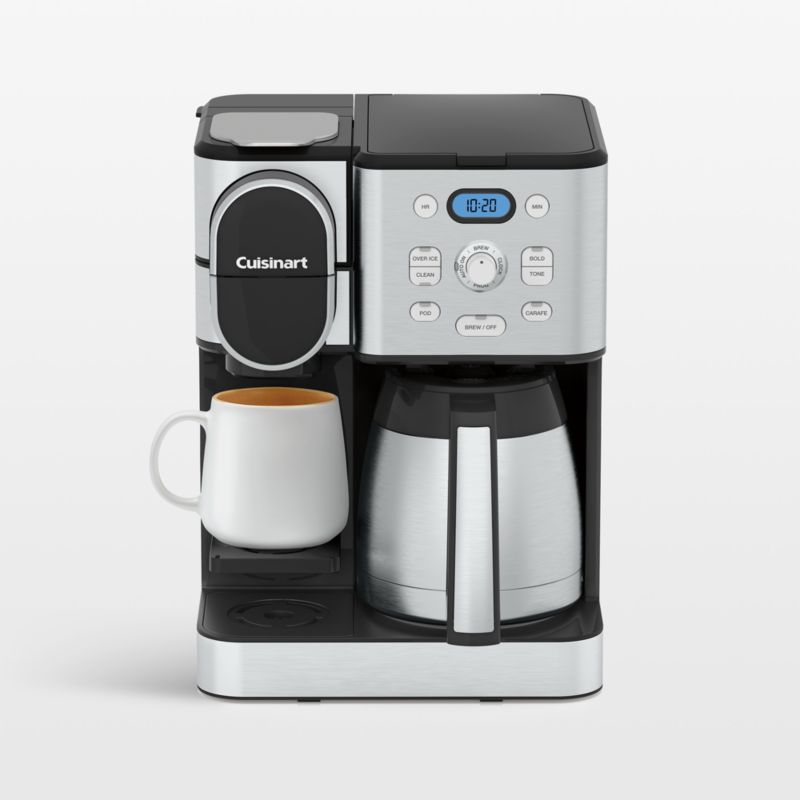 Cuisinart 10-Cup Thermal Drip & Single-Serve Coffee Maker + Reviews ...