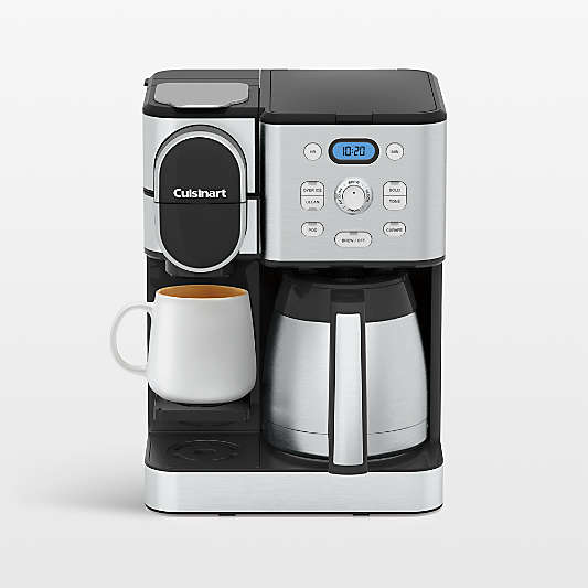 Cuisinart ® 10-Cup Thermal Drip & Single-Serve Coffee Maker