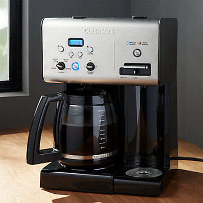 View Cuisinart® Coffee Plus™ 12 Cup Programmable Coffeemaker plus Hot Water System details
