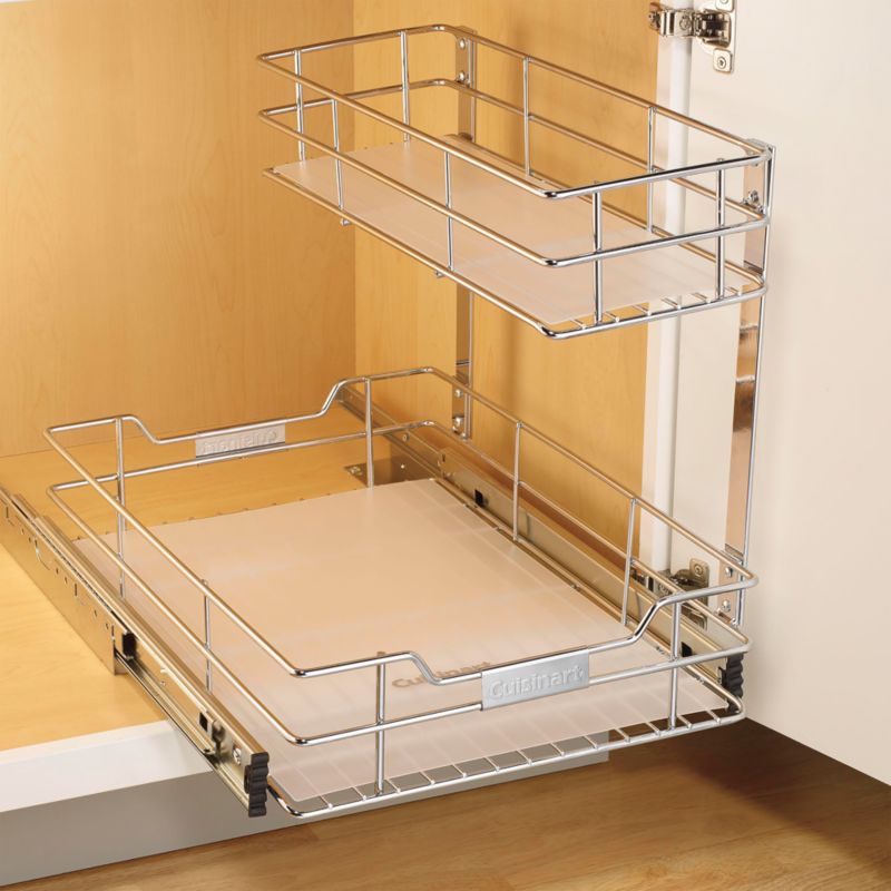 Cuisinart ® 14" Two-Tier Sliding Cabinet Organizer - image 1 of 5