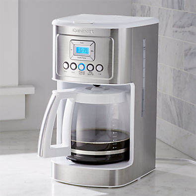 View Cuisinart ® PerfecTemp ® White 14-Cup Programmable Coffee Maker details