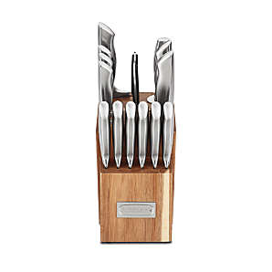 Cuisinart Classic Cutlery 12-Piece Textured Hollow Handle Stainless Steel  Block Set