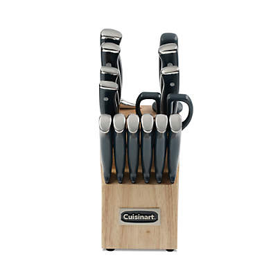 Cuisinart ® Celestial Blue Triple Rivet 15-Piece Knife Block Set