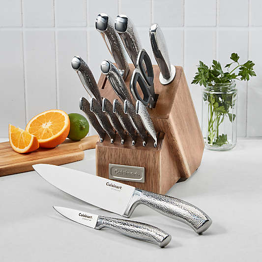 Cuisinart ® 15-Piece Stainless Steel Cutlery Block Set