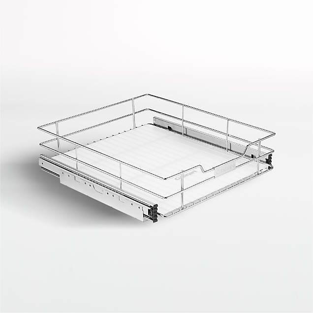 Cuisinart 14" TwoTier Sliding Organizer + Reviews Crate & Barrel