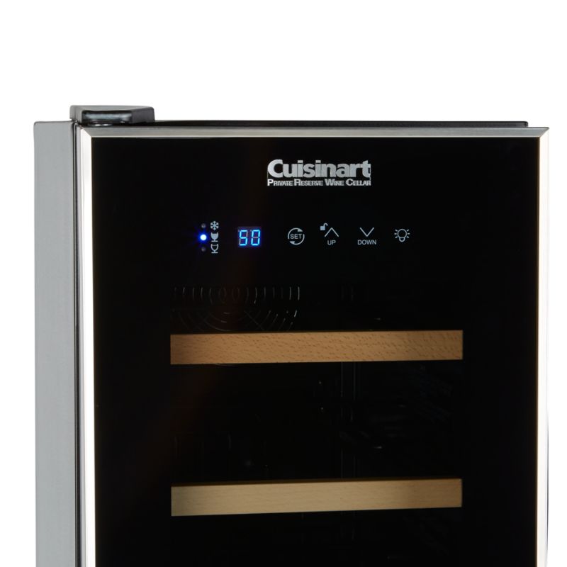 Cuisinart Private Reserve 18Bottle Wine Cellar with Compressor + Reviews Crate & Barrel