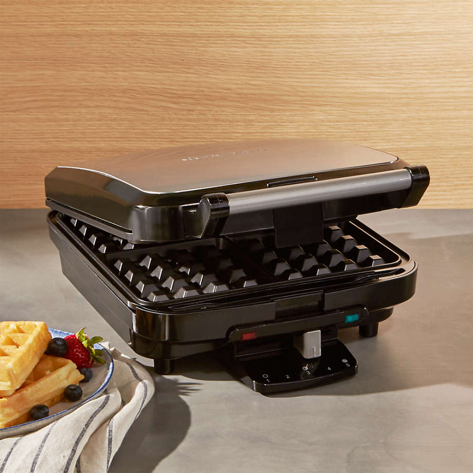 Cuisinart 4-Slice Belgian Waffle Maker Iron | Crate & Barrel