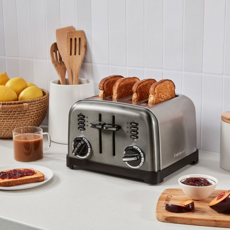 Cuisinart ® Black Stainless Steel 4-Slice Toaster - image 1 of 3