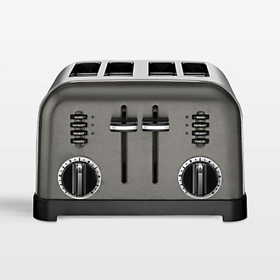View Cuisinart ® Black Stainless Steel 4-Slice Toaster details