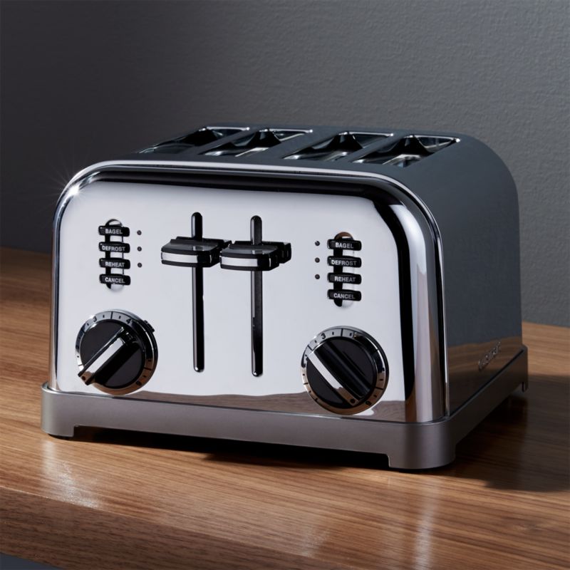 Cuisinart 4-Slice Stainless Steel 850-Watt Toaster at