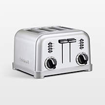 Cuisinart Stainless Steel 4-Slice Toaster + Reviews | Crate & Barrel